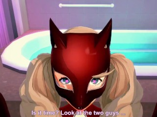 Persona 5 Royal: Romatic Catsuit Sex With Ann In A Love Hotel (3d Hentai)